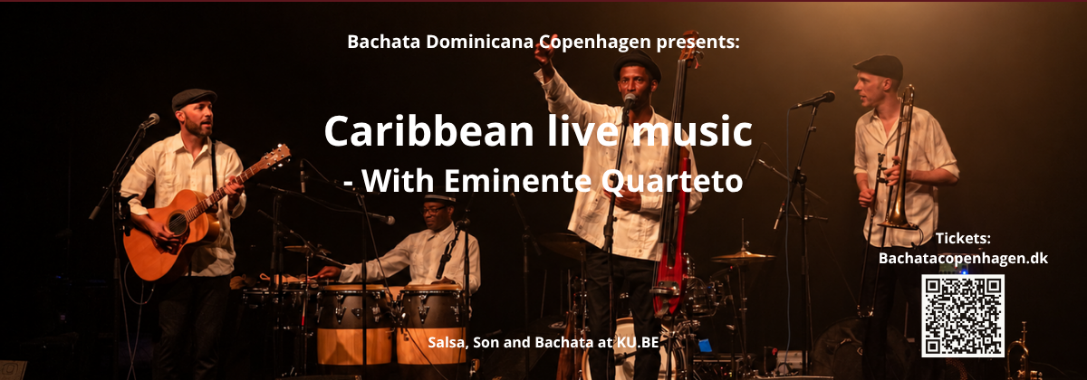 Caribisk livemusik, salsa og bachata på KU.BE